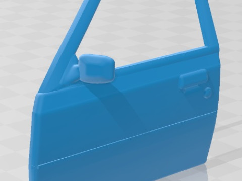 Citroen BX 1984 Printable Car 3D प्रिंट मॉडल