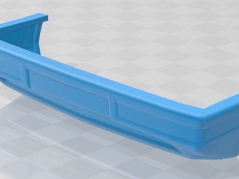 Citroen BX 1984 Printable Car 3D प्रिंट मॉडल
