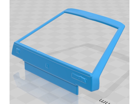 Citroen BX 1984 Printable Car 3D प्रिंट मॉडल