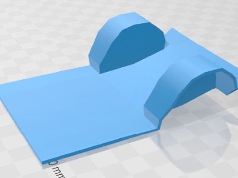 Citroen BX 1984 Printable Car 3D प्रिंट मॉडल