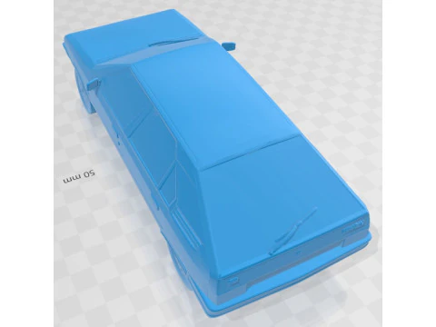 Citroen BX 1984 Printable Car 3D Print Model