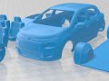 Citroen C3 2017 Printable Car 3D प्रिंट मॉडल