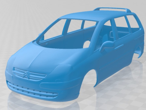 Citroen C8 2002 Printable Body Car 3D Baskı Modeli