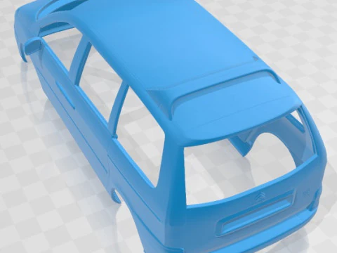 Citroen C8 2002 Printable Body Car 3D Print Model