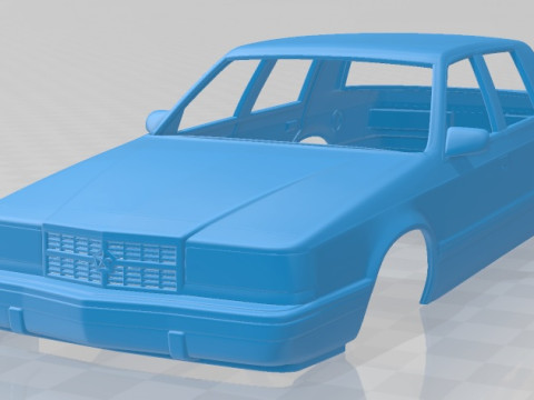 Dodge Dynasty 1993 Printable Body Car Modèles 3D en vedette