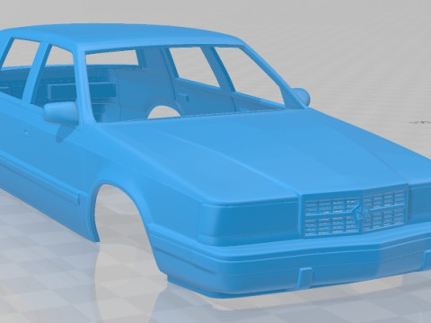 Dodge Dynasty 1993 Printable Body Car 3D प्रिंट मॉडल