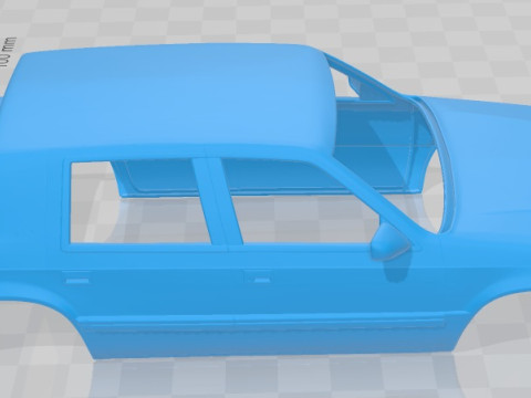 Dodge Dynasty 1993 Printable Body Car 3D प्रिंट मॉडल