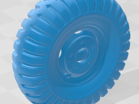 Dodge Power Wagon 1946 Printable Truck 3D Print Model