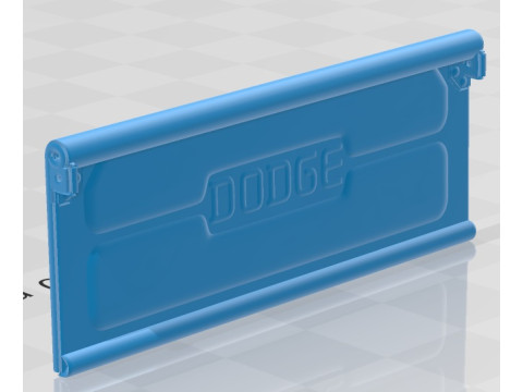 Dodge Power Wagon 1946 Printable Truck 3D प्रिंट मॉडल
