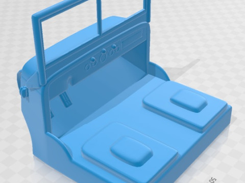 Dodge WC-52 1942 Printable Truck 3D Принт Модель
