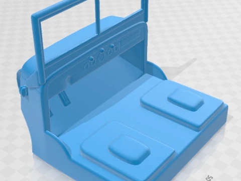 Dodge WC-52 1942 Printable Truck 3D Print Model