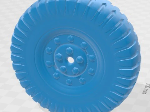 Dodge WC-52 1942 Printable Truck 3D Print Model