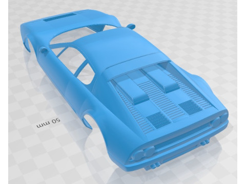 Ferrari 512BB Berlinetta Boxer Printable Body Car 3D 打印模型