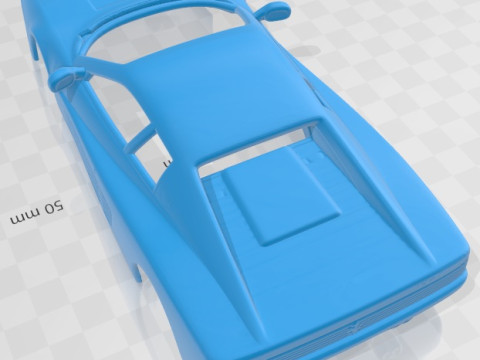 Ferrari Testarossa 512TR 1991 Printable Body Car 3D 프린트 모델