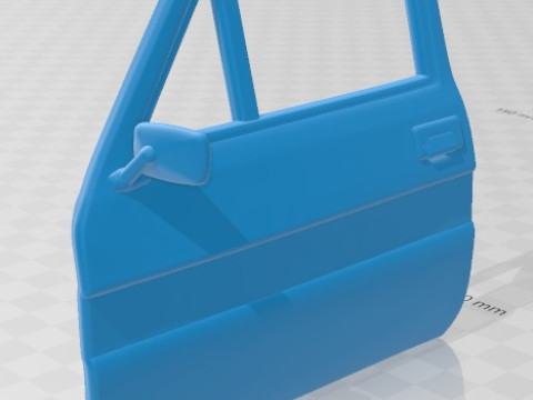 Fiat 126 1976 Printable Car 3D printmodel
