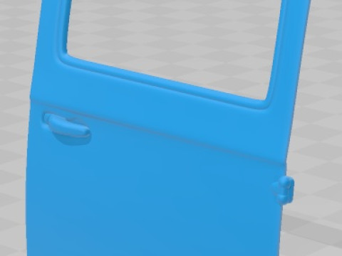 Fiat 850 Familiare Printable Van 3D Принт Модель
