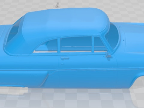 Crestline Sunliner 1954 Printable Body Car Modelo de Impressão 3D