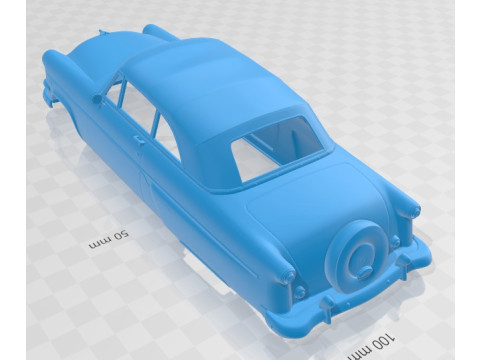 Crestline Sunliner 1954 Printable Body Car Modelo de Impressão 3D