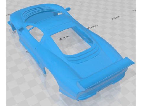 Jaguar XJ 220 1993 Printable Body Car 3D Print Model