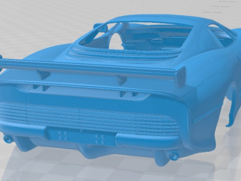 Jaguar XJ 220 1993 Printable Body Car 3D Print Model