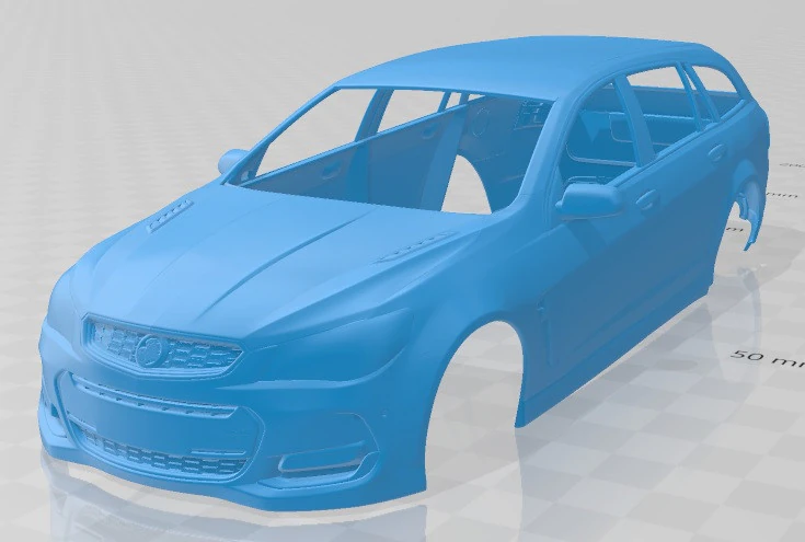 Holden Commodore SS-V Redline Sportwagon 2015 Printable Body Car 3D Print Model .c4d .max .obj .3ds .fbx .stl .blend 
