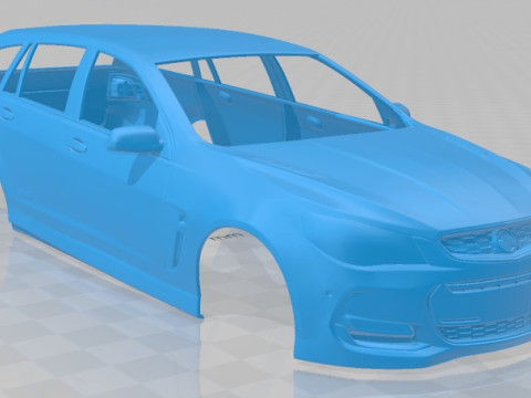 Holden Commodore SS-V Redline Sportwagon 2015 Printable Body Car Modelo de impresión 3D