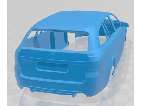 Holden Commodore SS-V Redline Sportwagon 2015 Printable Body Car 3D Print Model