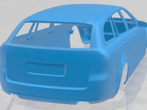 Holden Commodore VE Sportwagon 2012 Printable Body Car 3D Print Model