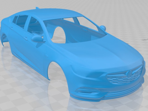 Holden Commodore ZB 2017 Printable Body Car 3D प्रिंट मॉडल