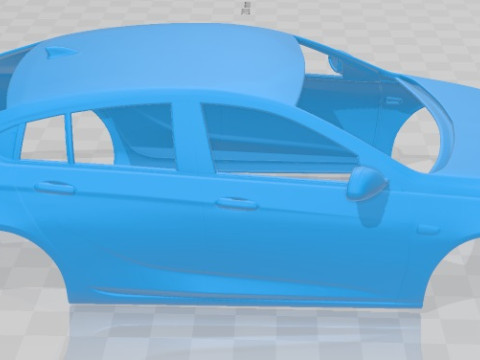 Holden Commodore ZB 2017 Printable Body Car 3D प्रिंट मॉडल