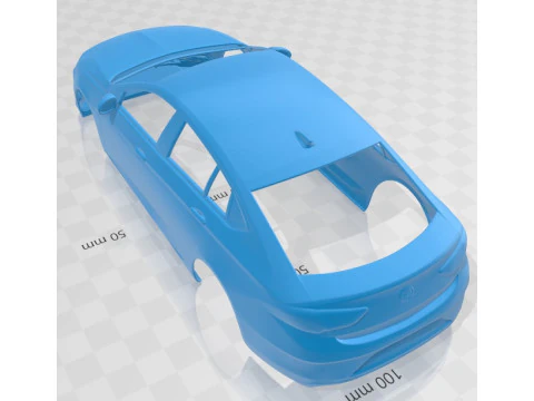 Holden Commodore ZB 2017 Printable Body Car 3D Print Model