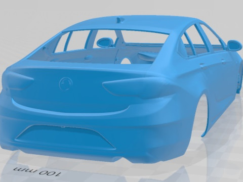 Holden Commodore ZB 2017 Printable Body Car 3D प्रिंट मॉडल