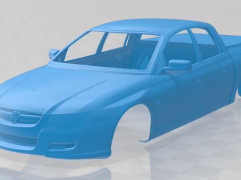 Holden Crewman 2005 Printable Body Car 3D 프린트 모델