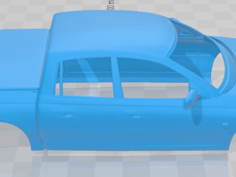 Holden Crewman 2005 Printable Body Car 3D-printmodel