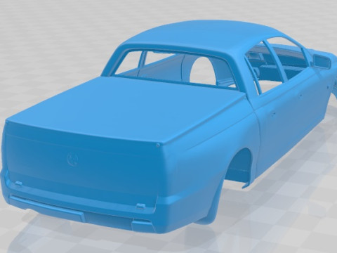Holden Crewman 2005 Printable Body Car 3D-printmodel