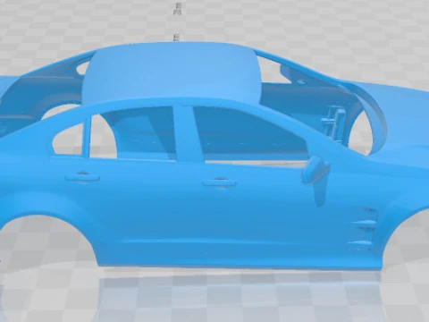 Holden HSV GTS 2012 Printable Body Car 3D Print Model