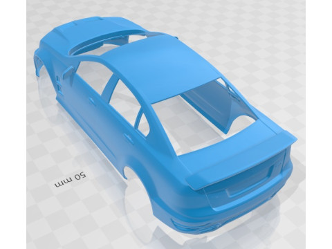 Holden HSV GTS 2012 Printable Body Car 3Dプリントモデル