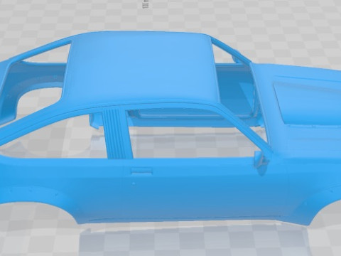 Holden Torana A9X 1977 Printable Body Car 3D प्रिंट मॉडल