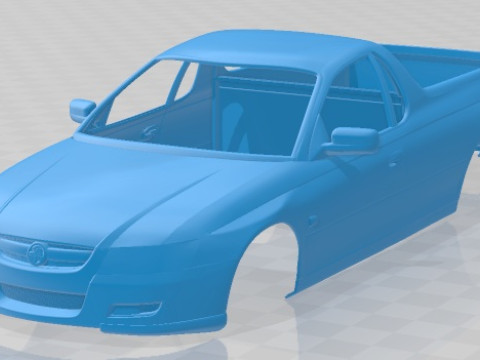 Holden Ute VZ 2004 Printable Body Car 3D Print Model