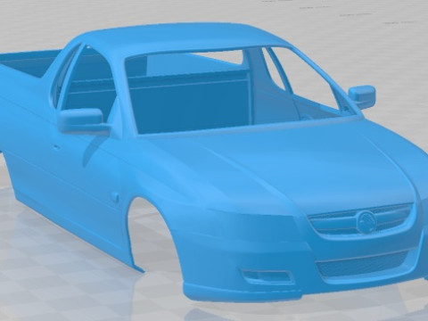 Holden Ute VZ 2004 Printable Body Car Modelo de Impressão 3D