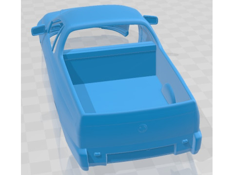 Holden Ute VZ 2004 Printable Body Car Modelo de Impressão 3D