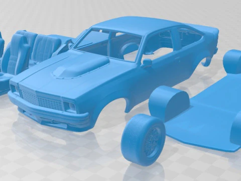 Holden Torana A9X 1977 Printable Car 3D Print Model
