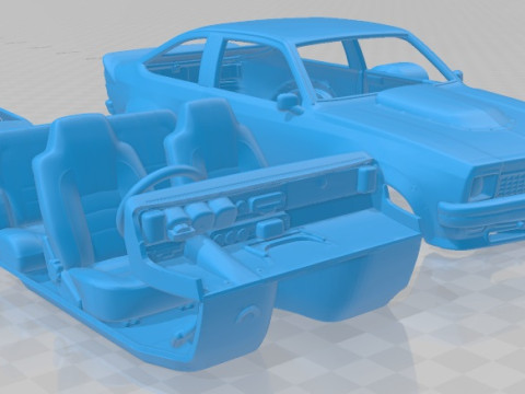 Holden Torana A9X 1977 Printable Car 3D Print Model