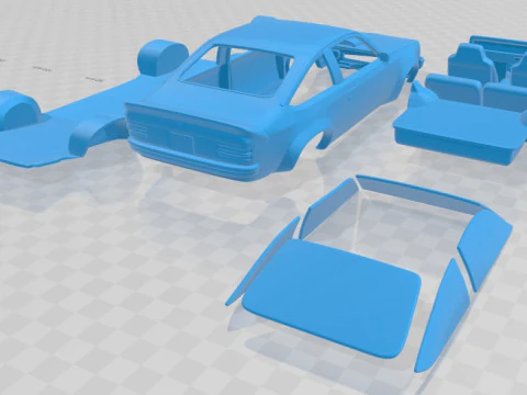 Holden Torana A9X 1977 Printable Car 3D Print Model