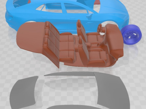Lotus Emeya 2024 Printable Car 3Dプリントモデル