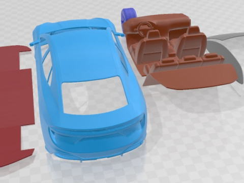 Lotus Emeya 2024 Printable Car 3Dプリントモデル