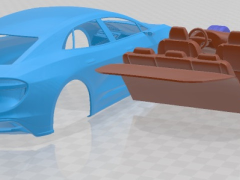 Lotus Emeya 2024 Printable Car 3Dプリントモデル