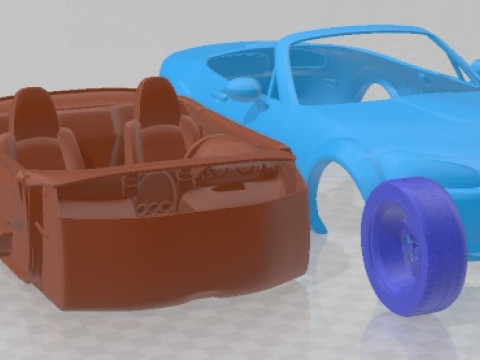 Mazda MX 5 2009 Printable Car Modelo de Impressão 3D