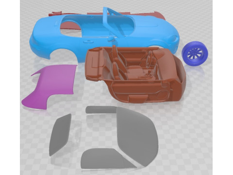 Mazda MX 5 2009 Printable Car Modelo de Impressão 3D