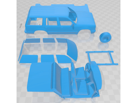 Explorer 1990 Printable Car Modèles 3D en vedette